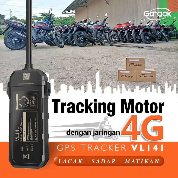 Pelacak GPS VL141 dipasang Titantek