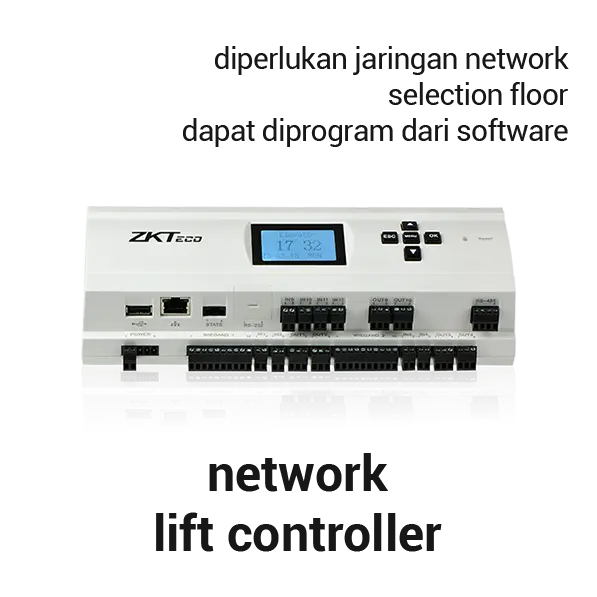 Network lift controller yg dipasang Titantek