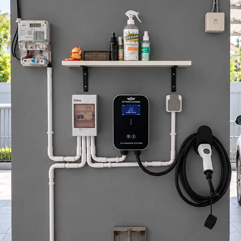 Instalasi Wall Charger Mobil Listrik dengan Jalur Khusus RCBO dan Grounding Rod di Jl. Labu, Medan